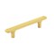 Hickory Hardware Maven Collection Pull 3-3/4 Inch 96mm Center to Center Brushed Golden Brass Finish H078779BGB - alternate 8
